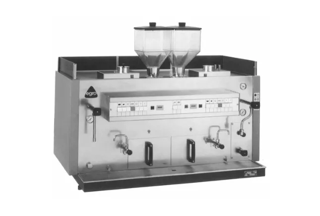 egro-ueberuns-1972-micado-vollautomatischekaffeemaschnine Egro 1972 - Micado - erste vollautomatische Kaffeemaschine